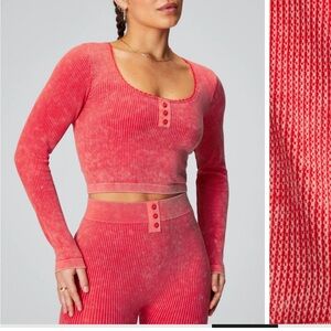 Fabletics Cable Knit Long-Sleeve Set
